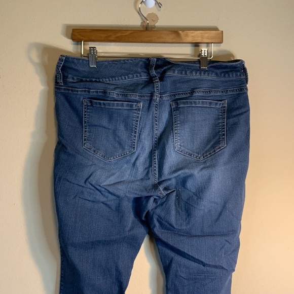 Torrid Jegging 16R – Medium Wash Skinny Stretch Denim Plus Size Comfort Fit Pant - Picture 5 of 11